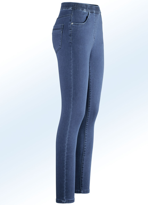 Jeans - Super softe Jegging-Jeans, in Größe 017 bis 050, in Farbe JEANSBLAU Ansicht 1